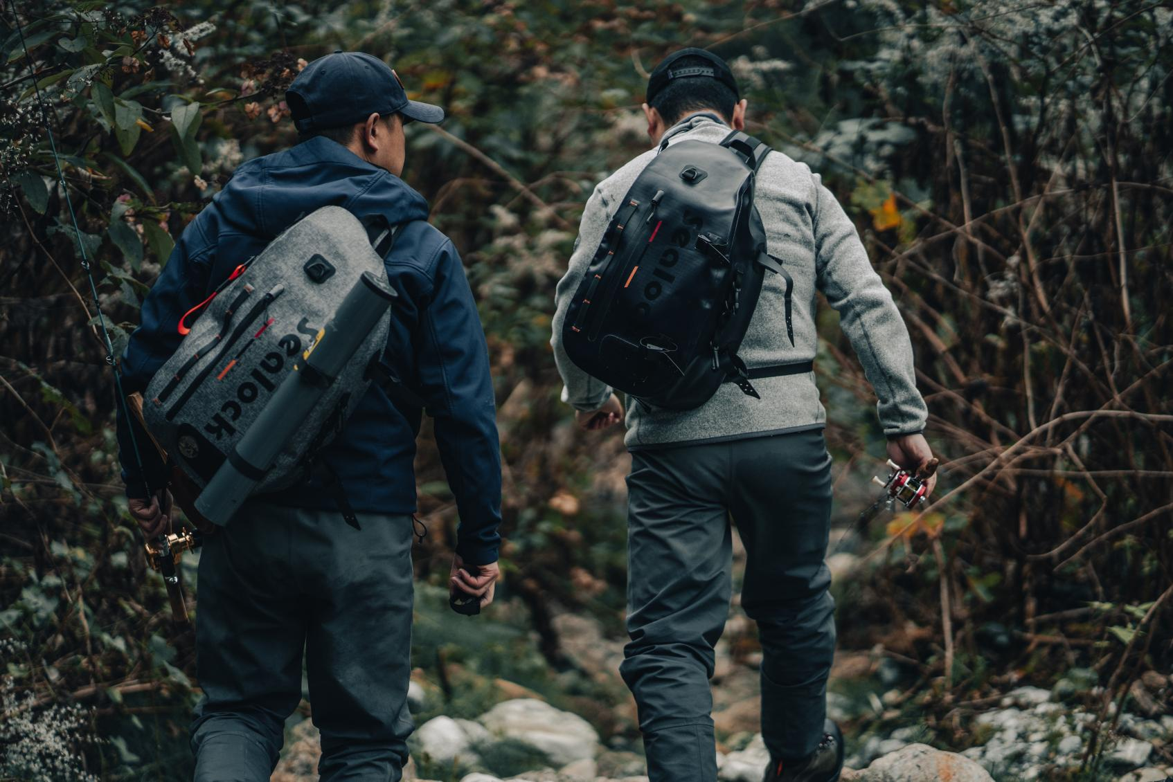 Bolsa de almacenamiento impermeable sumergible para aparejos de pesca con mosca