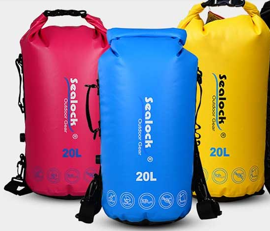 Bolsa seca impermeable multifuncional para exteriores Sealock