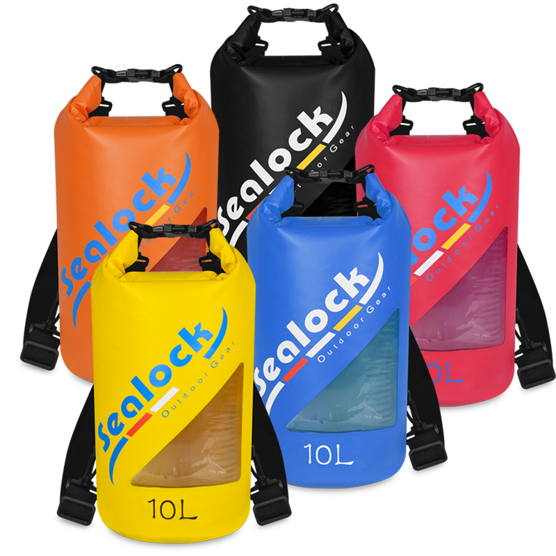 Bolsa seca 100% impermeable para natación, kayak, paseos en bote, senderismo, acampada y pesca.