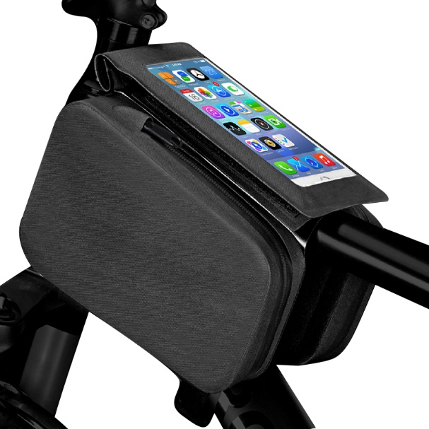 Bolsa para tubo de bicicleta Sealock Cycling con soporte para teléfono