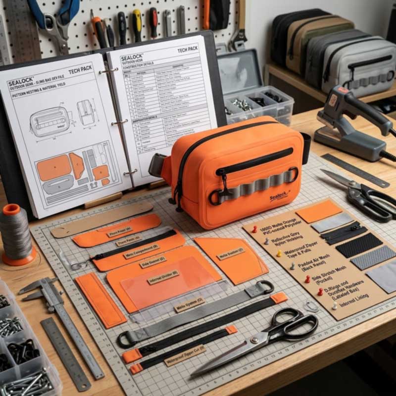 Proveedor de bolsas bandolera impermeables OEM