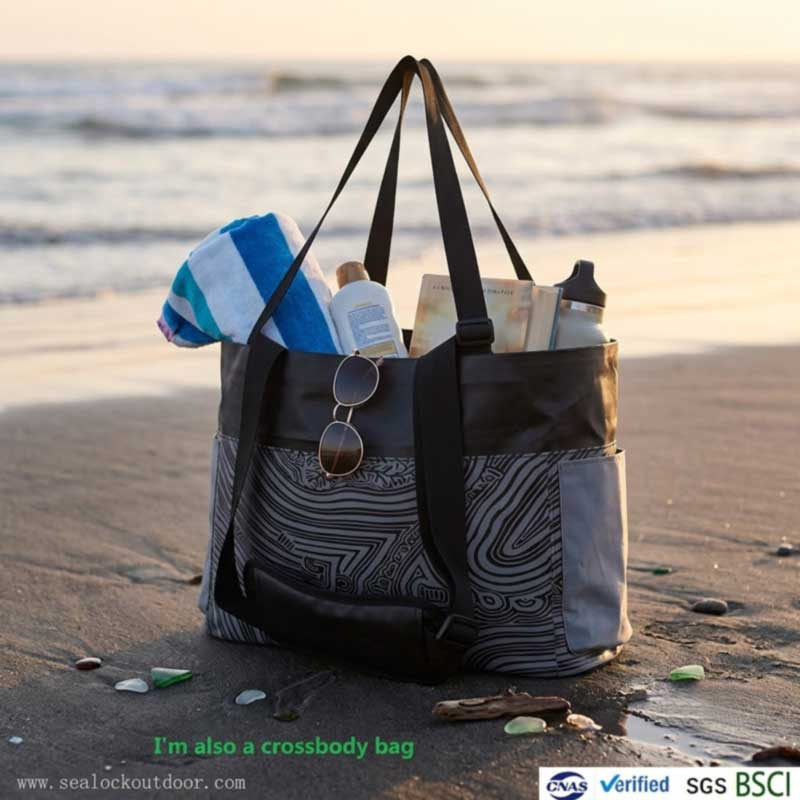 Bolsa de playa impermeable personalizada para etiqueta privada