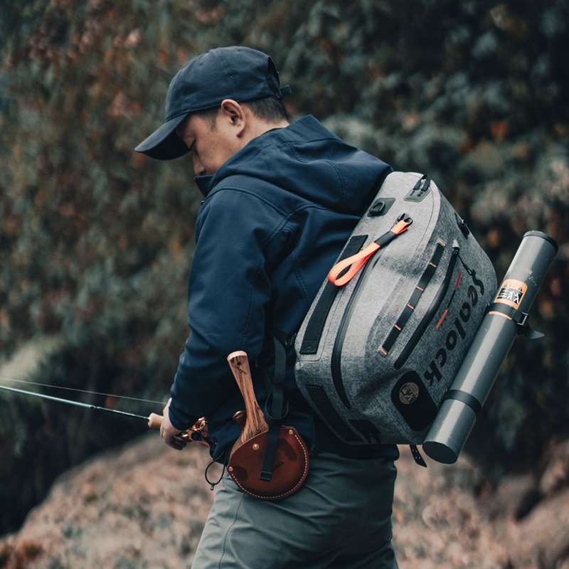 Eslingas y mochilas para pesca con mosca de 10 a 24 L: TPU soldado, cremallera hermética | OEM