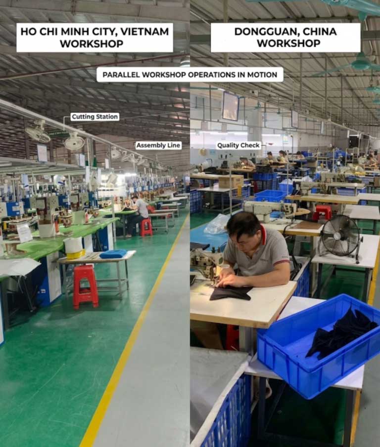 China o Vietnam: qué significan las normas arancelarias de 2026 para el abastecimiento de bolsas impermeables