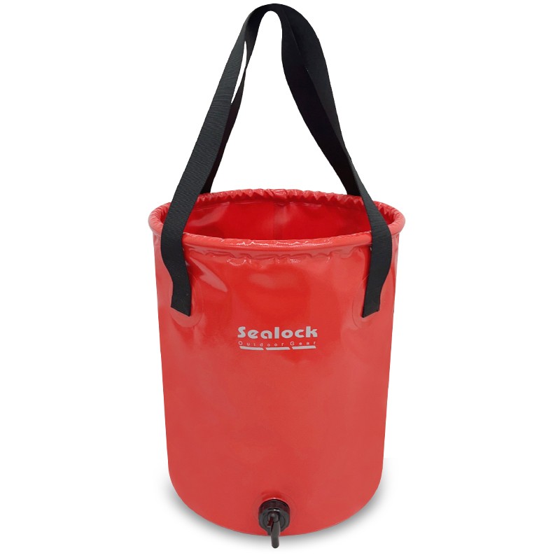 collapsible bucket with handle