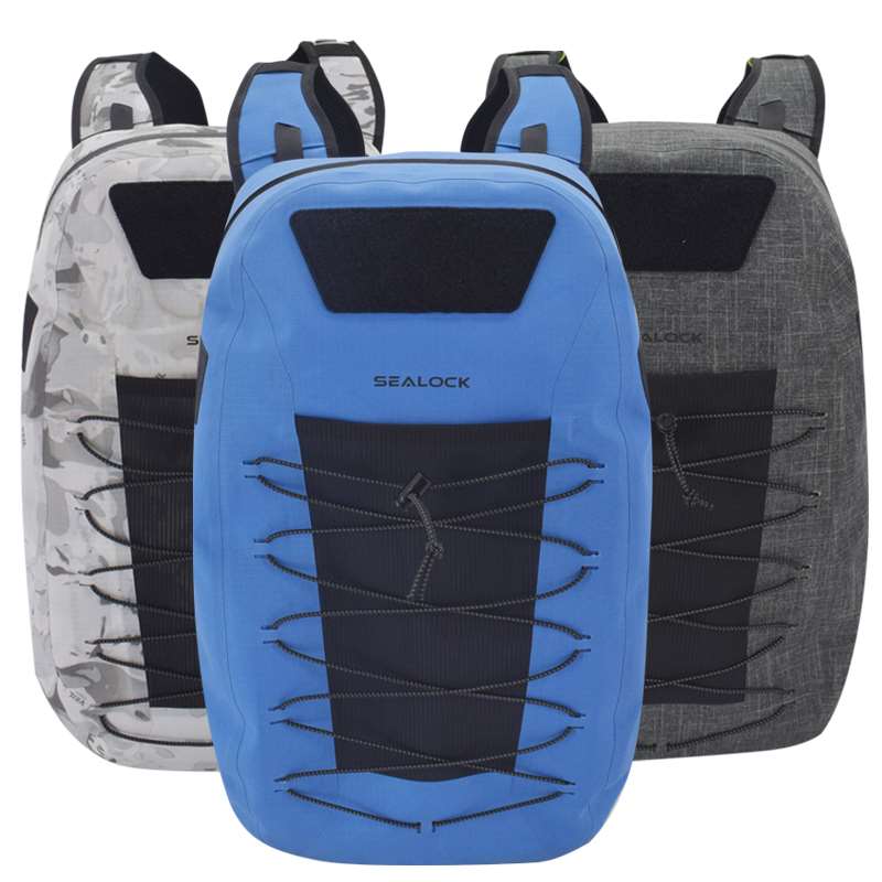 Mochila impermeable de gran capacidad para pesca con mosca 15L