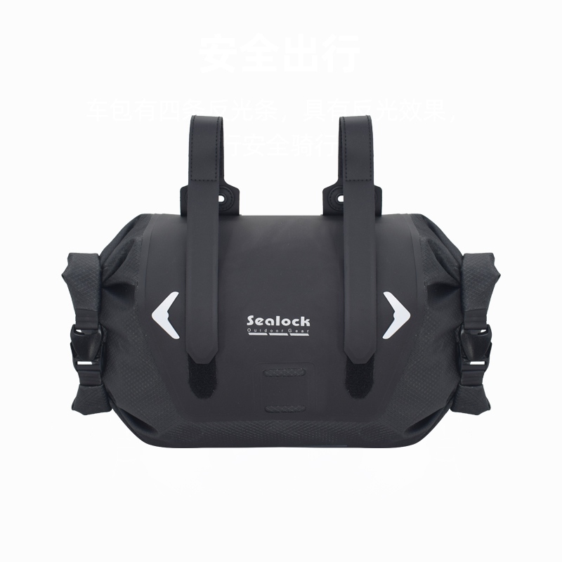 Bolso delantero de bicicleta impermeable para manillar de bicicleta Sealock para carretera de montaña