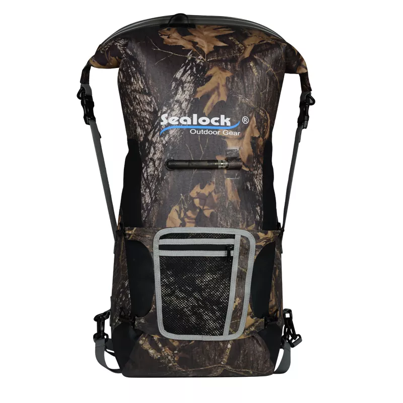 Mochila impermeable con cremallera hermética